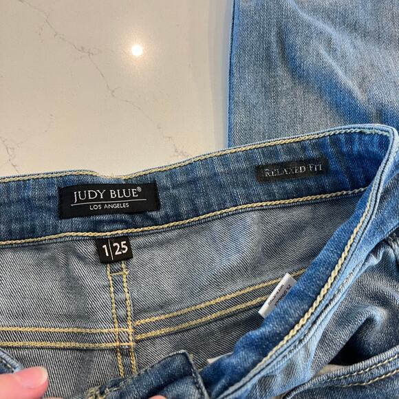 Judy Blue Relaxed Fit Jeans Size 1 /25 - Picture 5 of 10